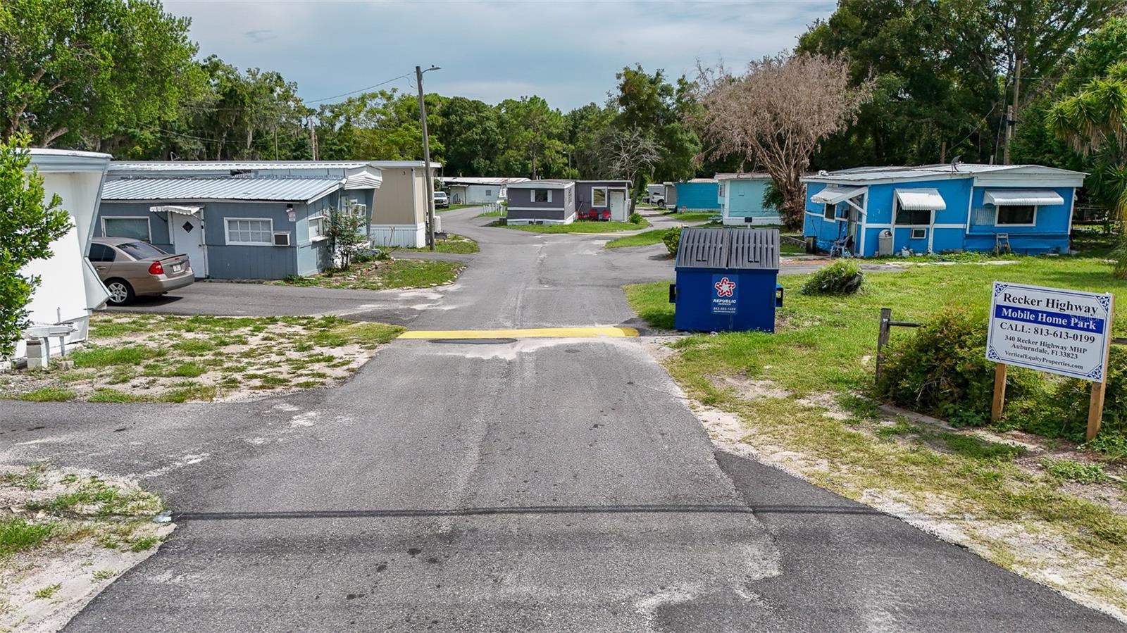 22 Site Mobile Home Park For Sale in Auburndale, Florida